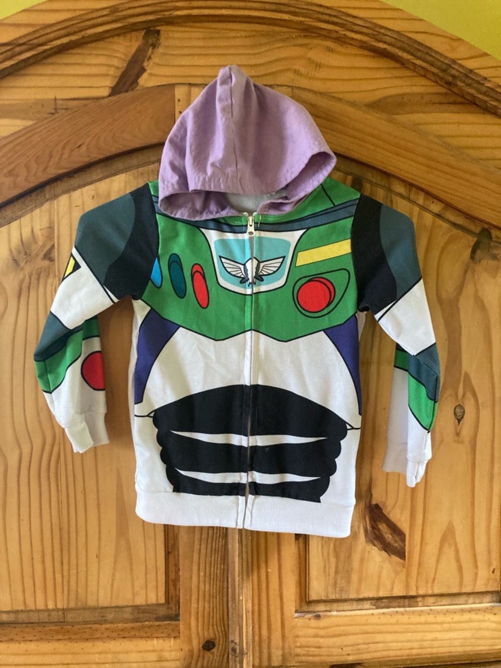 Kids Presley Couture Buzz Lightyear hoodie jacket size 7/8